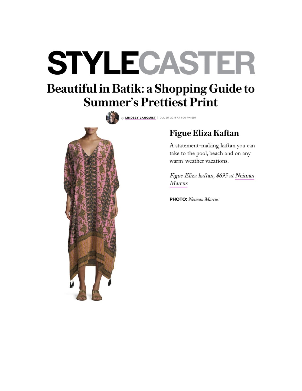 Beautiful in Natik: a Shopping Guide to Summer's Prettiest Print
